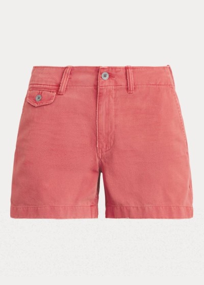 Polo Ralph Lauren Cotton Chino Shorts Dame Danmark (UVBXN5209)